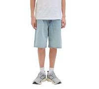 JACK & JONES Short Coupe Ample pour Homme, Coupe Ample, Bleu Denim, S