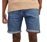 Short en Jean Bleu Foncé Homme JACK & JONES Original 415 - Coupe Regular - Taille Haute - 5 Poches latérales M
