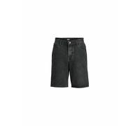 Jack & Jones Short en jean JJITony Garçon Coupe ample Noir 140