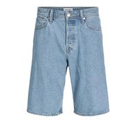 Jack & Jones Short en jean pour garçon Coupe baggy Bleu denim 12 ans