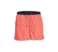 JACK & JONES Short Jpstfiji Jjswim Black Tape LY Sn pour Homme, Corail, XL