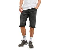 Jack & Jones Short pour Homme, Noir/Denim, S