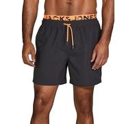 JACK & JONES Short pour homme, Orange vif (12281192), S