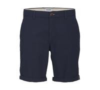JACK & JONES Shorts Chino Pantalon Court Casual Midi Coupe Classique, Couleurs:Bleu-2, Taille:L