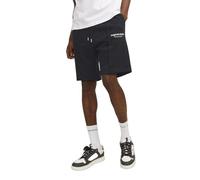 JACK & JONES Shorts de Jogging Amples et Confortables pour Hommes JPSTKANE, Couleurs:Noir, Taille:S