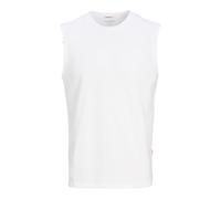 JACK & JONES Sleeveless Tee Jorhydra T-Shirt texturé sans Manches, Blanc éclatant, L Hommes