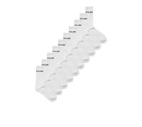 JACK & JONES Socks 10 Pack Jacregen JNR Ln Lot de 10 Paires de Chaussettes de Tennis, Blanc, 38-43 Hommes