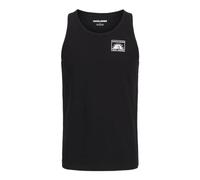 JACK & JONES Summer Tanktop SL Jjone Color Débardeur d'été Taille S, Noir, S Hommes
