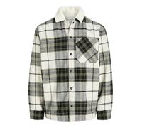 JACK & JONES Surchemise Relaxed Fit | Relaxed Fit, Carreaux, Manches longues, Casual, Température maximale 30°C programme doux