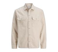JACK & JONES Surchemise Surchemise Relaxed Fit | Relaxed Fit, Uni, Manches longues, Casual, Température maximale 30°C programme doux
