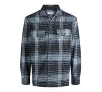 JACK & JONES Surchemise Surchemise Relaxed Fit | Relaxed Fit, Uni, Manches longues, Casual, Température maximale 30°C programme doux