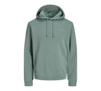 JACK & JONES Sweat à Capuche avec Logo Jjcollege - Grande Taille, Bleu minéral., 6XL