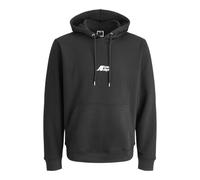 JACK & JONES Sweat à Capuche imprimé Jcotier pour Homme, Noir, 3XL