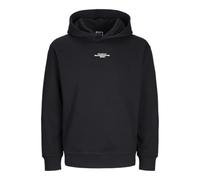 JACK & JONES Sweat à Capuche Jcoalpha Mountain pour Homme, Noir, M
