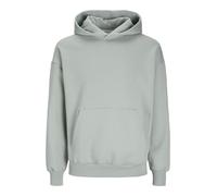 JACK & JONES Sweat à Capuche pour Hommes avec Poche Kangourou et Capuche, Sweat-Shirt à Manches Longues, Couleurs:Vert-Pastel, Taille Chandail:L