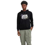 JACK & JONES Sweat à Capuche Sweat à Capuche Logo Black S Black S