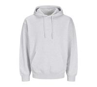 JACK & JONES Sweat à Capuche Sweat à Capuche Uni White Melange L White Melange L