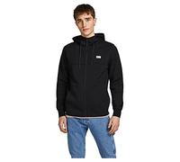 JACK & JONES Sweat à Capuche zippé Sweat à Capuche zippé Logo Black l Black l
