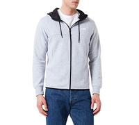 JACK & JONES Sweat à Capuche zippé Sweat à Capuche zippé Logo Light Grey Melange l Light Grey Melange l
