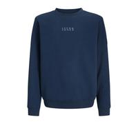 JACK & JONES Sweat Crew Neck Jcopoint Badge de Sudation col Rond BF Mni, Titane, 116 Garçon