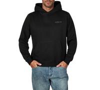 JACK & JONES Sweat-shirt à capuche pour homme Relaxed Fit avec imprimé JWHINTERLUDE Sweat à capuche avec cordon de serrage Taille Plus S M L XL XXL 3XL 4XL 5XL 6XL 7XL 8XL, Noir , 4XL