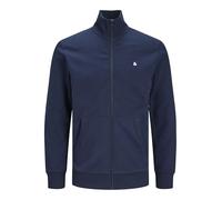 Jack & Jones Sweat-shirt zippé Paulos grande taille Bleu 7XL Homme