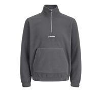 JACK & JONES Sweat-Shirt en Polaire Imprimé | Relaxed Fit, Imprimé, Manches longues, Casual, Température maximale 40°C programme très doux