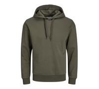 JACK & JONES Sweat-shirt gris foncé / olive / vert pastel, Taille L