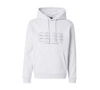 JACK & JONES Sweat-shirt 'JCOFUSION' bleu marine / blanc chiné, Taille L