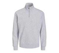 Jack & Jones – Pull demi-zip Bradley – Gris – XS Homme