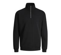Jack & Jones Pour des hommes Sweatshirt à demi-zip Bradley, Noir