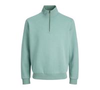 JACK & JONES Jjebradley Sweat à Demi-Fermeture éclair Noos, Bleu minéral., M