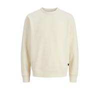 JACK & JONES Sweat-shirt 'JJEDOVER' blanc cassé, Taille XXL