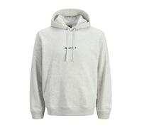 JACK & JONES Sweat-shirt 'JORNorrebro' noir / blanc chiné, Taille S