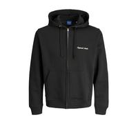 Jack & Jones Norrebro Emb Full Zip Sweatshirt Noir L Homme
