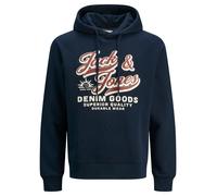 Jack & Jones Sweat à capuche Logo 2 Col Bleu XL Homme