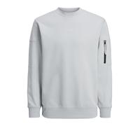 JACK & JONES Sweat-shirt 'Shade' gris clair, Taille XXL