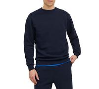 JACK & JONES Sweat-Shirt Sweat-Shirt Uni Navy Blazer M Navy Blazer M