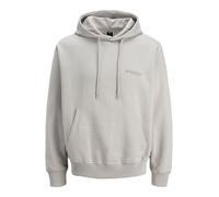 JACK & JONES Sweat-shirt 'Union' gris / gris clair, Taille XL