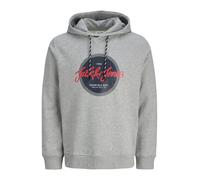 JACK & JONES Hood Sweat à Capuche Jjurban, Gris, M Homme