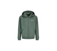 JACK & JONES Sweat-shirt zippé JORNORREBRO pour garçons vert clair | 164