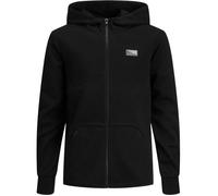 Jack & Jones Sweat zippé enfant Air - noir, mélange polyester/coton 10 ans