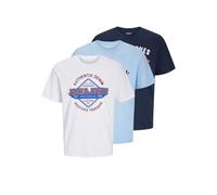 Jack & Jones T-shirt à Manches Courtes Elogo 3 Unités