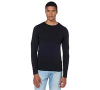 Jack & Jones T-Shirt Basique à col Rond pour Homme, Noir (Black), L