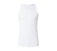 JACK & JONES Basic - Débardeur - Uni - Col Ras du Cou - sans Manche - Homme - Blanc (White) - Medium (Taille Fabricant: M)