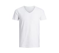 Jack & Jones – T-shirt coupe cintrée en coton uni Homme Optical White XL