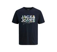 T-shirt hommes Jack & Jones JJGEPLAS Marine EU L
