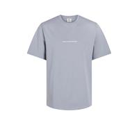 JACK & JONES T-Shirt 'Gus' bleu fumé / rouge / blanc, Taille S