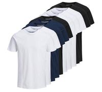 Jack&Jones T-Shirt Homme - Paquet de 10 BASIC TEE O-NECK 10PK XXL