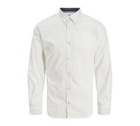 JACK & JONES T-Shirt imprimé Jjmatheo L/S, Blanc éclatant., XL